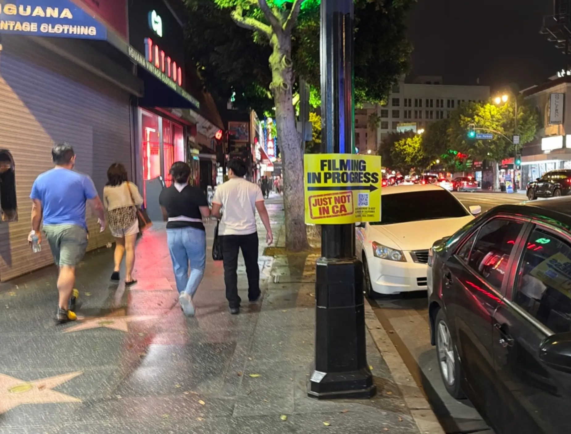 “Filming in Progress — Just Not in CA”